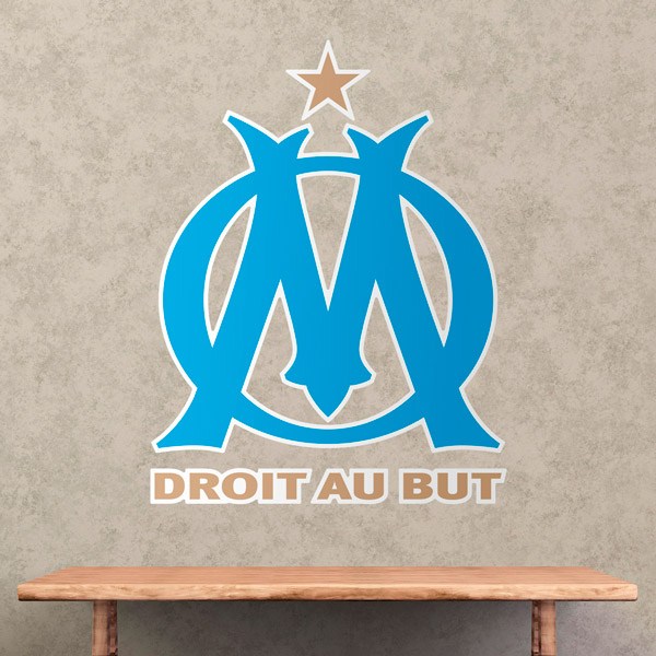 Stickers muraux: Armoiries Olympique de Marseille