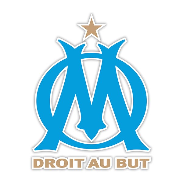 Stickers muraux: Armoiries Olympique de Marseille