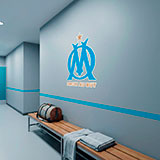 Stickers muraux: Armoiries Olympique de Marseille 14