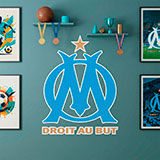 Stickers muraux: Armoiries Olympique de Marseille 19
