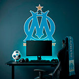 Stickers muraux: Armoiries Olympique de Marseille 20
