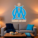 Stickers muraux: Armoiries Olympique de Marseille 21