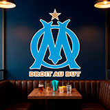 Stickers muraux: Armoiries Olympique de Marseille 7
