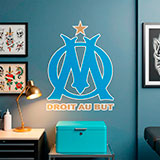 Stickers muraux: Armoiries Olympique de Marseille 10