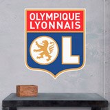Stickers muraux: Armoiries Olympique Lyonnais 3