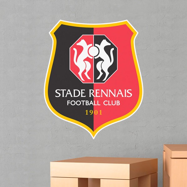 Stickers muraux: Armoiries du Stade Rennais