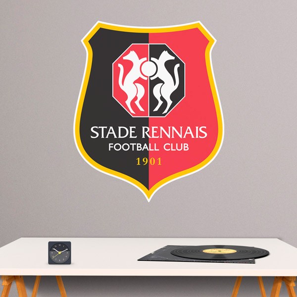 Stickers muraux: Armoiries du Stade Rennais