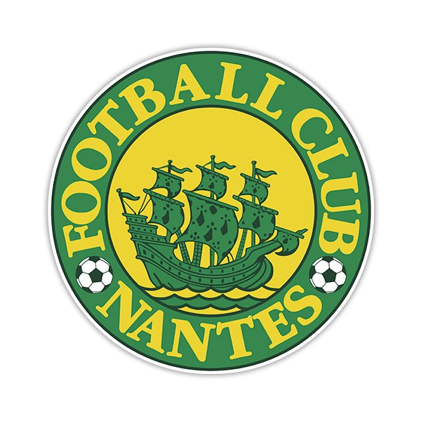 Stickers muraux: Armoiries du Football Club de Nantes