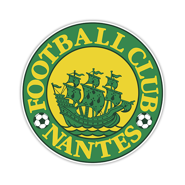 Stickers muraux: Armoiries du Football Club de Nantes