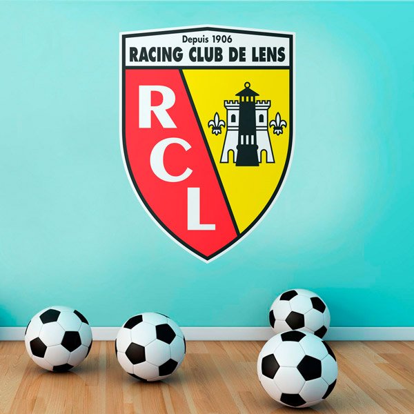 Stickers muraux: Armoiries du RCL Lens