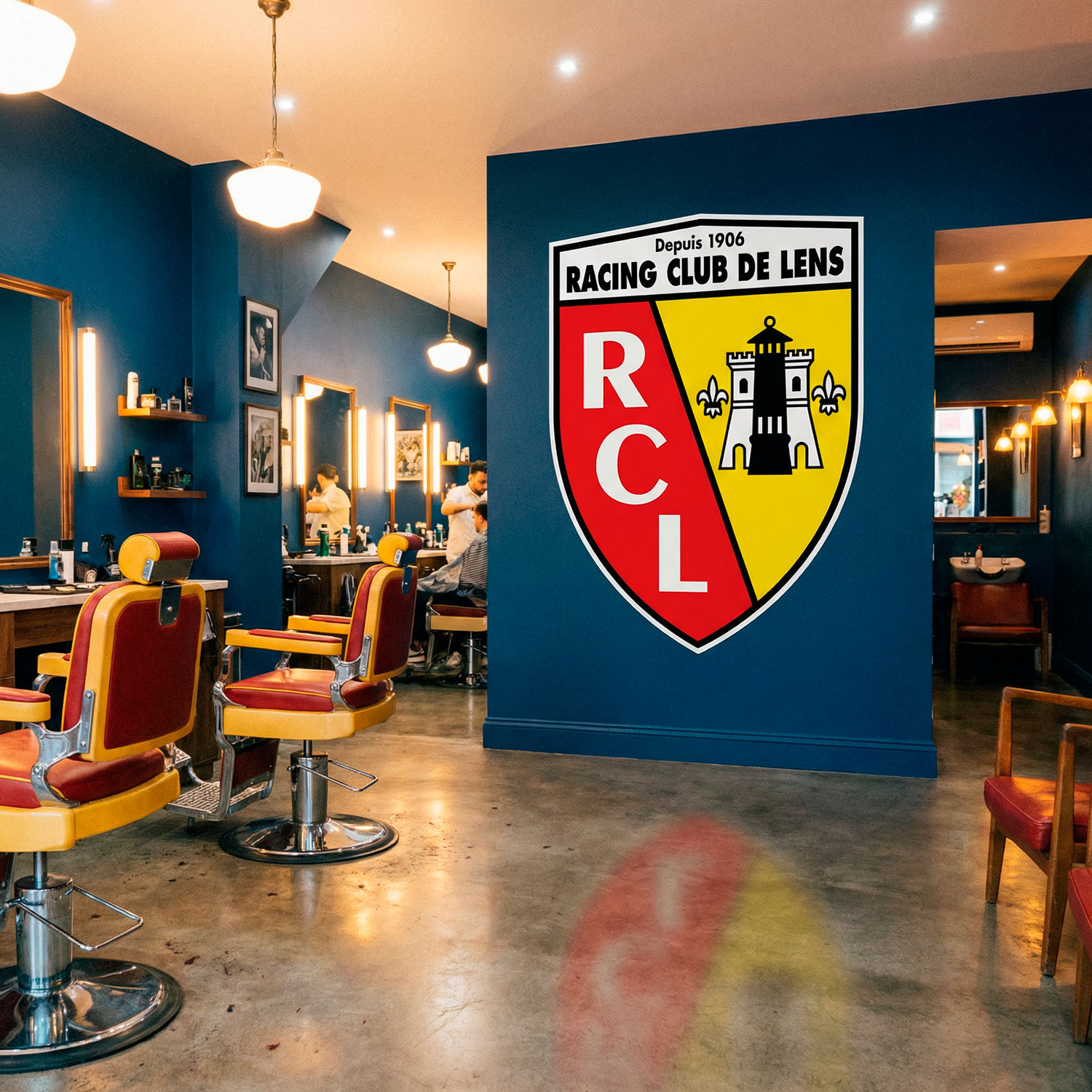 Stickers muraux: Armoiries du RCL Lens