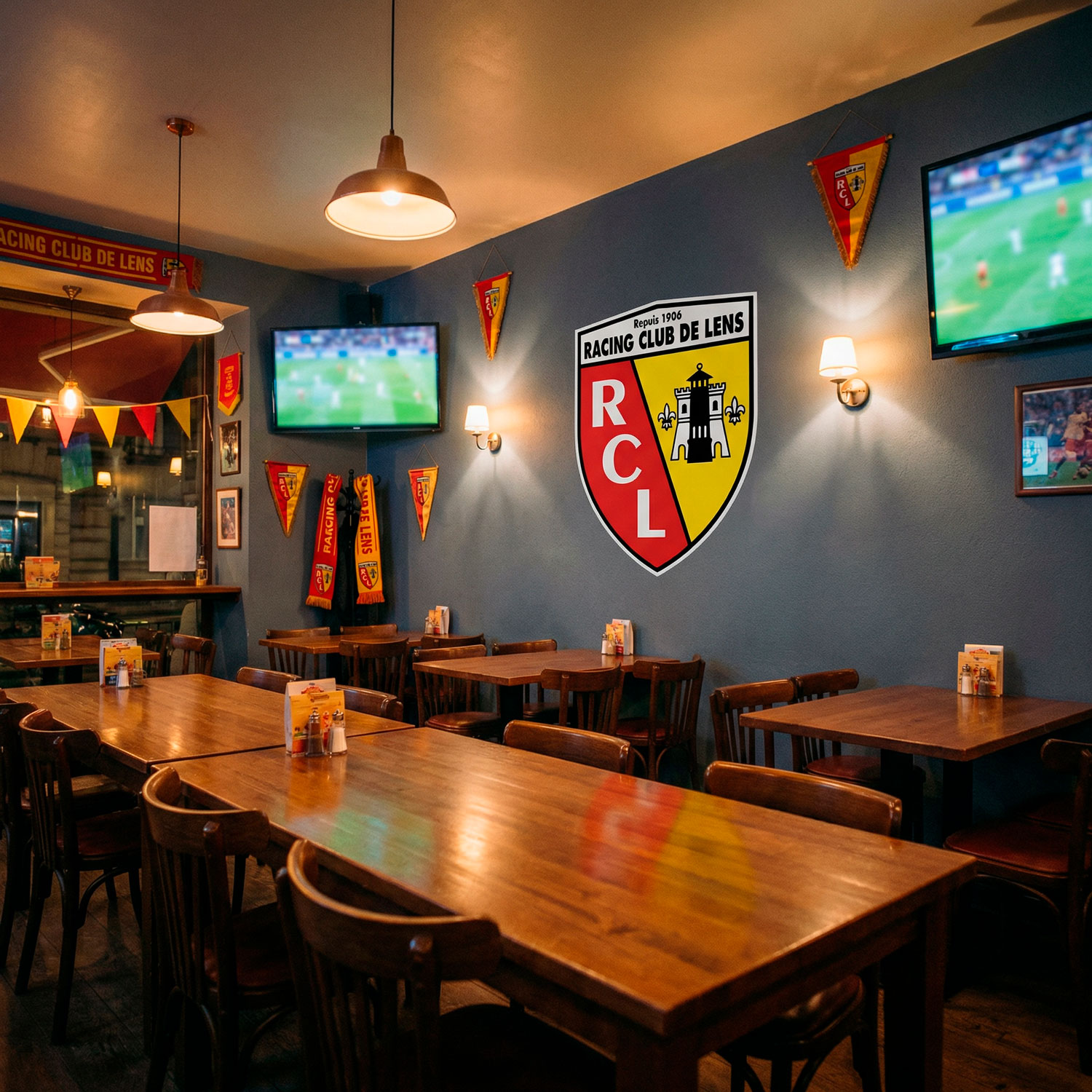 Stickers muraux: Armoiries du RCL Lens