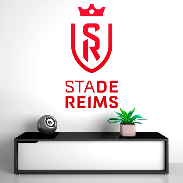 Stickers muraux: Armoiries Stade Reims