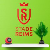 Stickers muraux: Armoiries Stade Reims 2