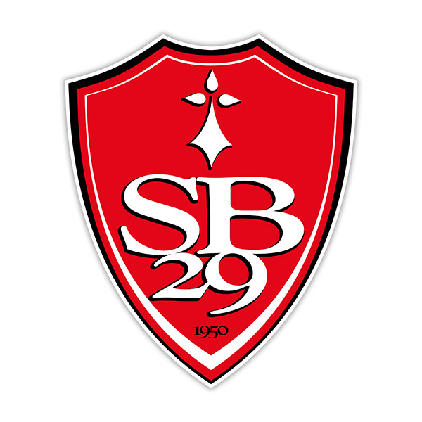 Stickers muraux: Bouclier Stade Brest 29