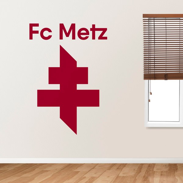 Stickers muraux: Bouclier du FC Metz