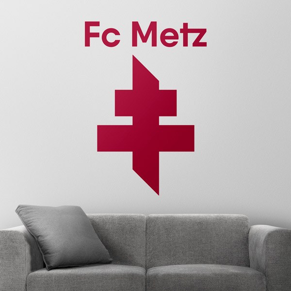 Stickers muraux: Bouclier du FC Metz