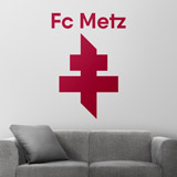 Stickers muraux: Bouclier du FC Metz 2