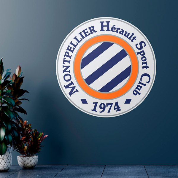 Stickers muraux: Armoiries du Club de Montpellier