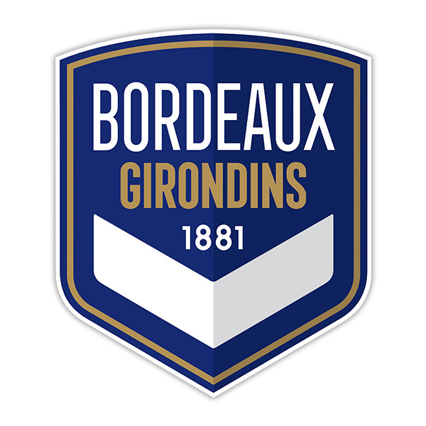 Stickers muraux: Armoiries des Girondins de Bordeaux