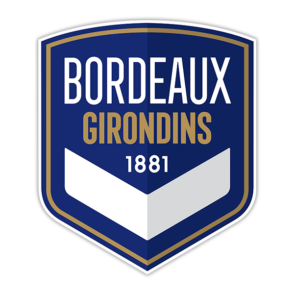 Stickers muraux: Armoiries des Girondins de Bordeaux
