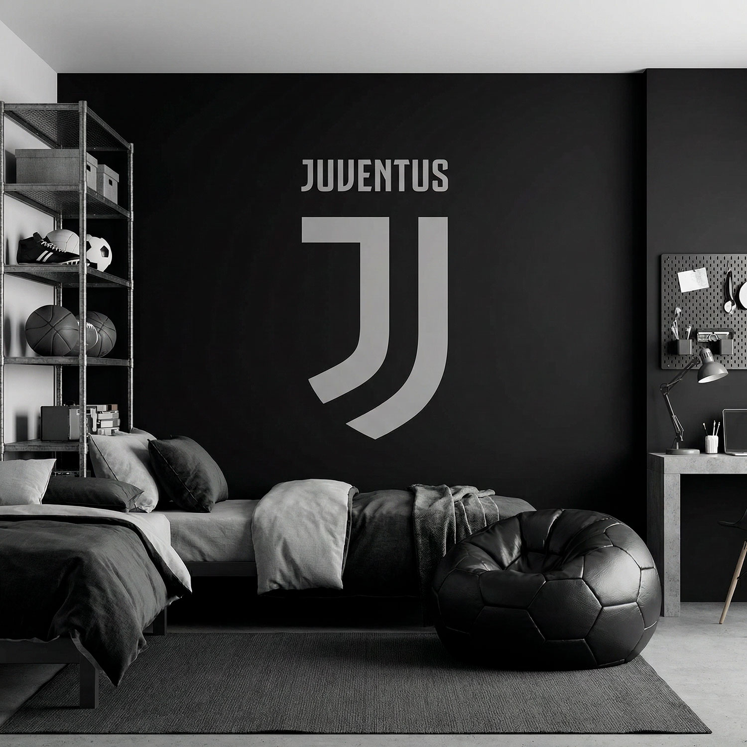 Stickers muraux: New Bouclier de la Juventus