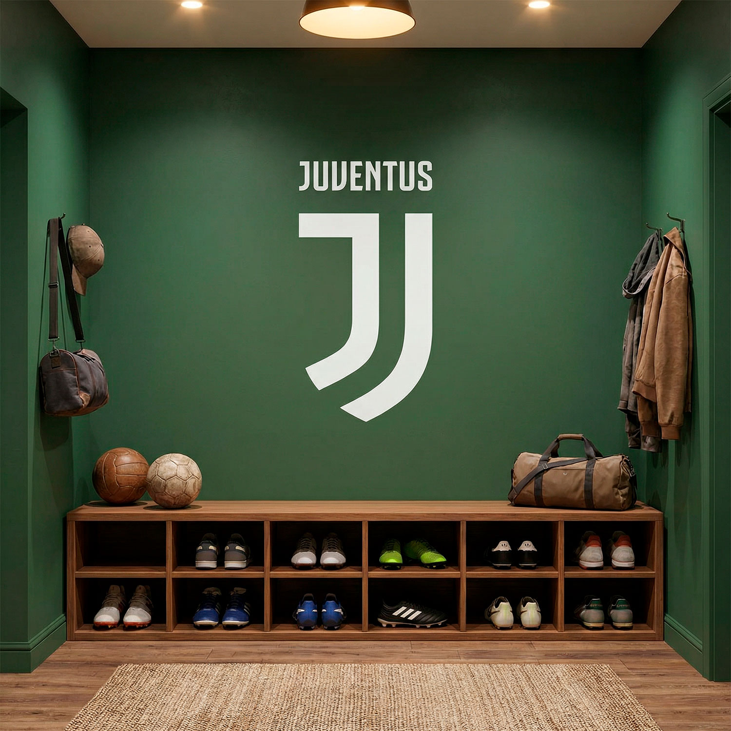 Stickers muraux: New Bouclier de la Juventus