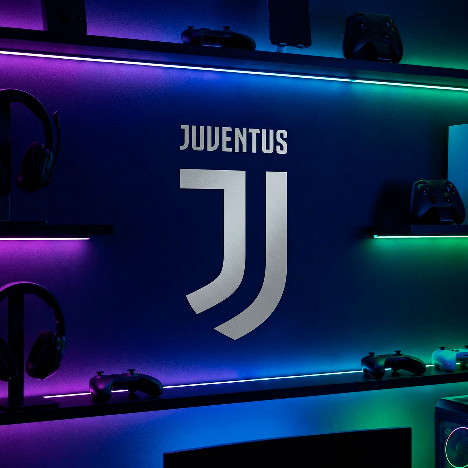 Stickers muraux: New Bouclier de la Juventus