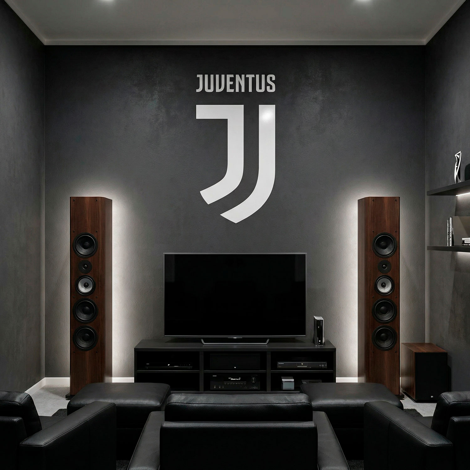 Stickers muraux: New Bouclier de la Juventus