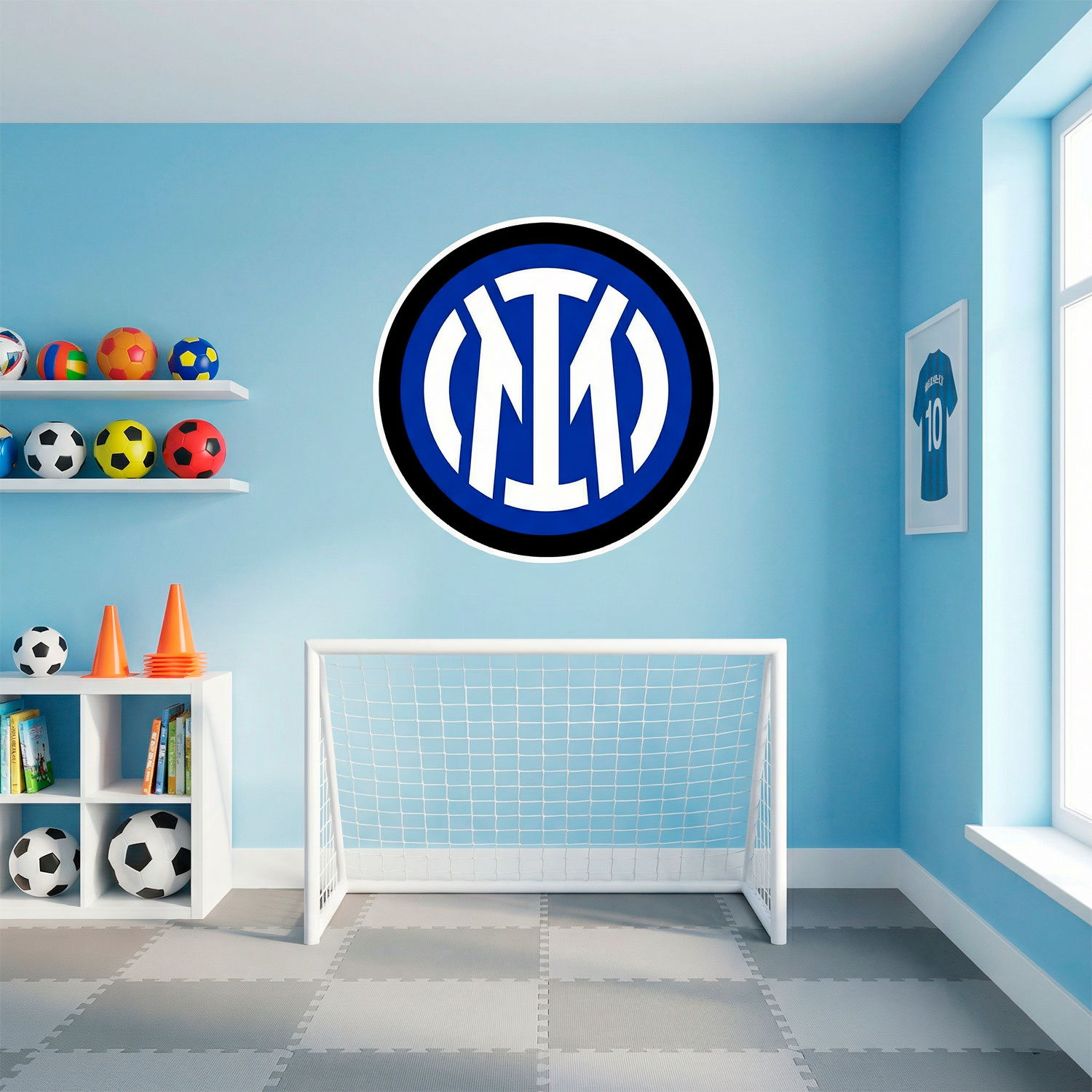 Stickers muraux: New armoiries de Inter de Milan