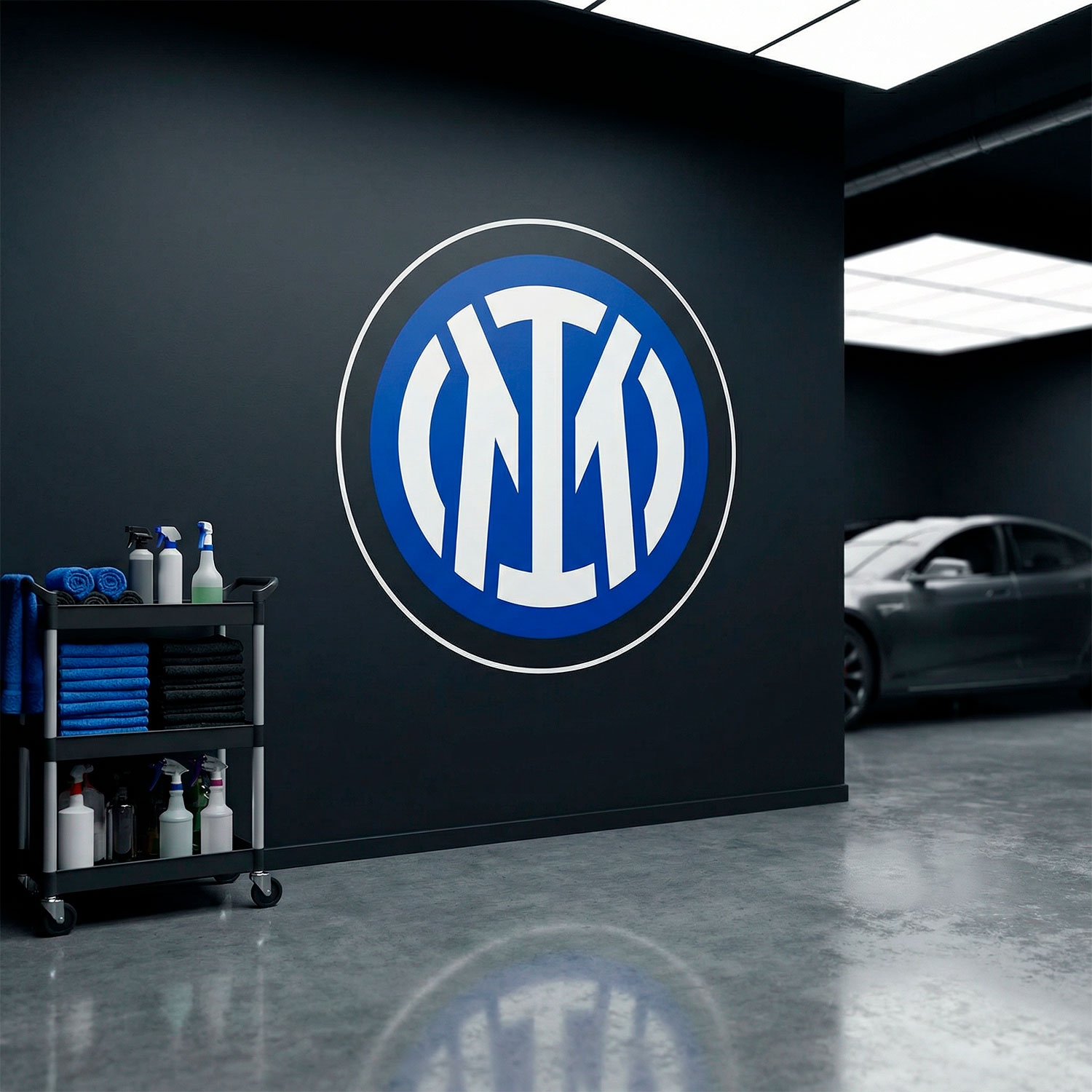 Stickers muraux: New armoiries de Inter de Milan