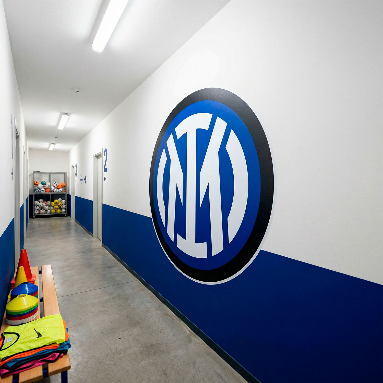 Stickers muraux: New armoiries de Inter de Milan