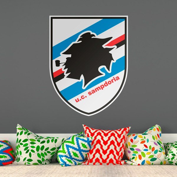 Stickers muraux: Armoiries de la Sampdoria