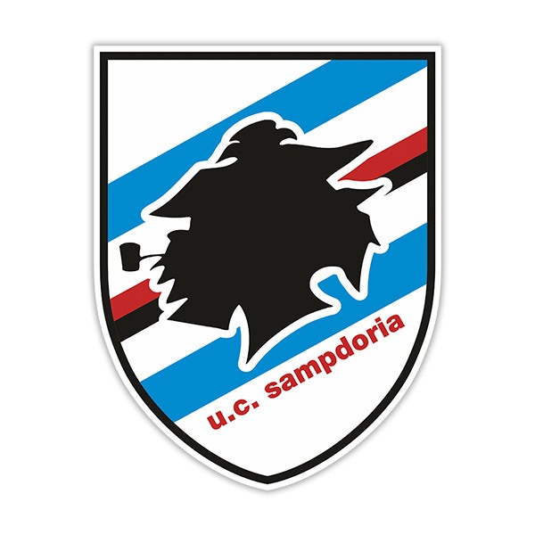 Stickers muraux: Armoiries de la Sampdoria