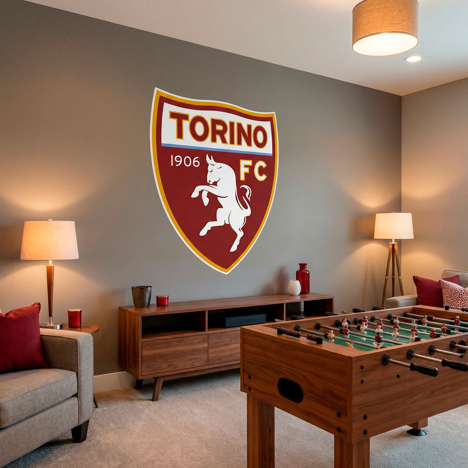 Stickers muraux: Armoiries du Torino FC