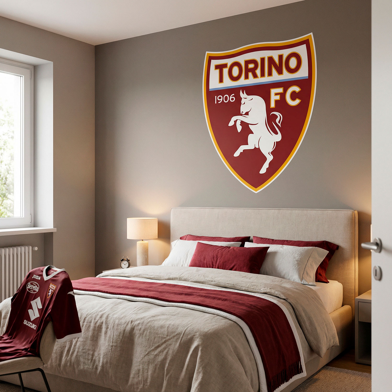 Stickers muraux: Armoiries du Torino FC