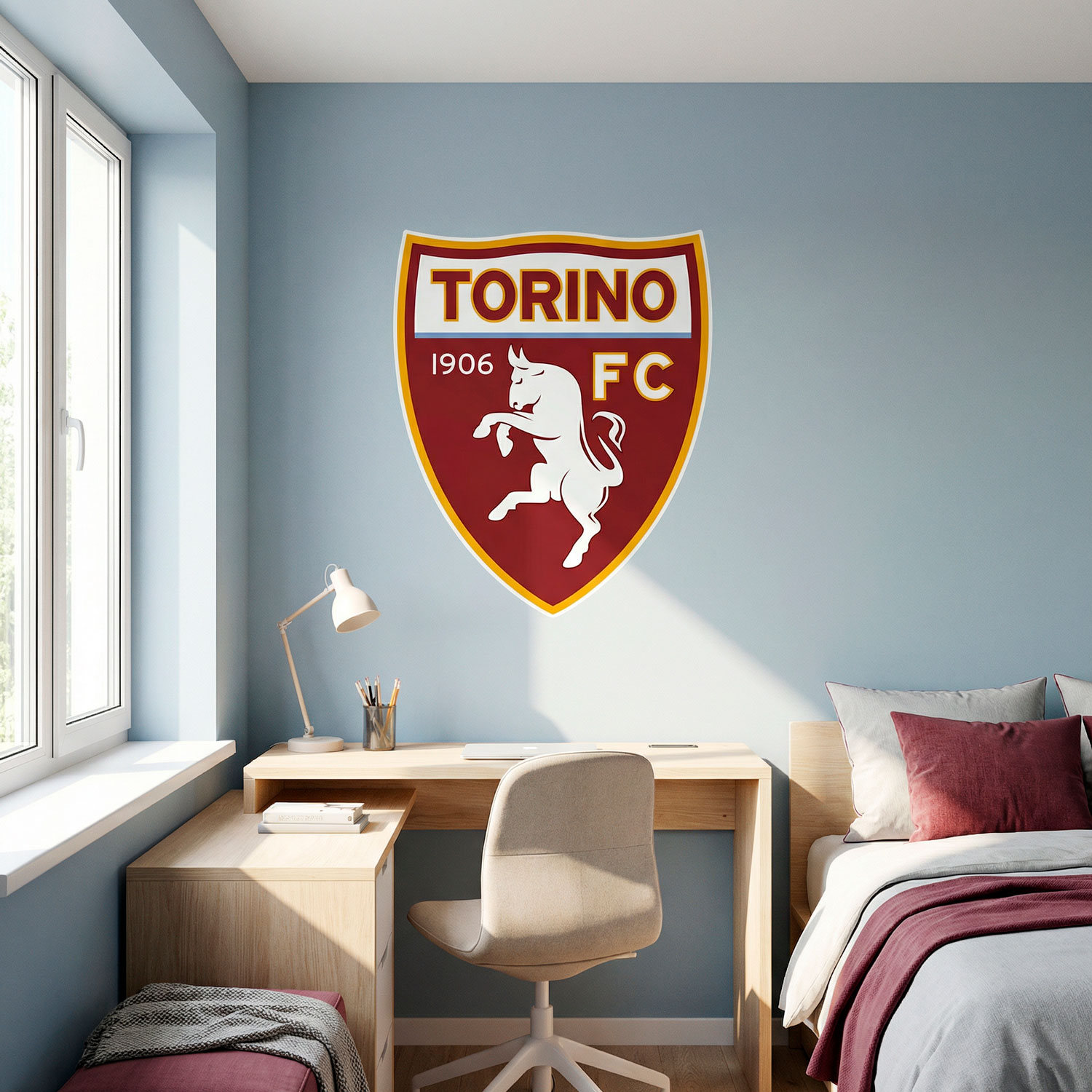 Stickers muraux: Armoiries du Torino FC