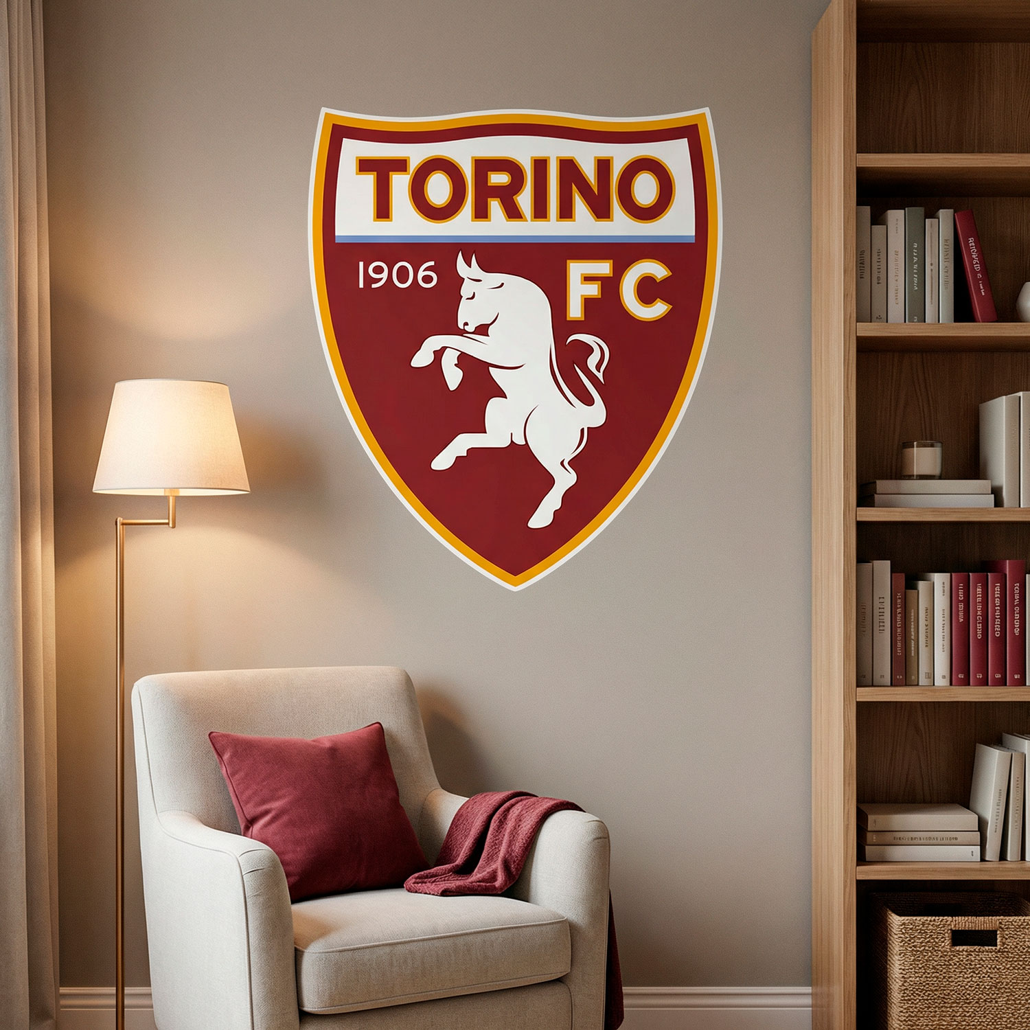 Stickers muraux: Armoiries du Torino FC