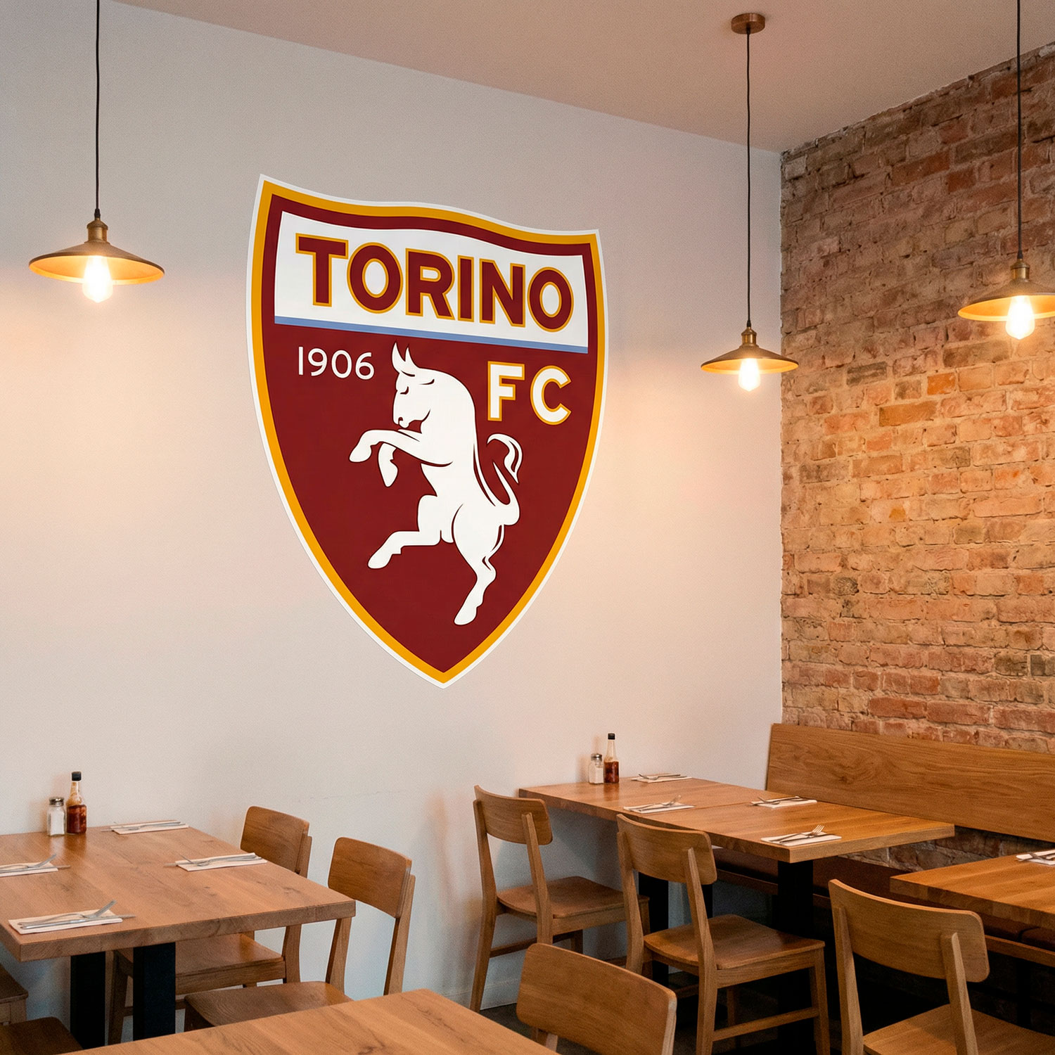 Stickers muraux: Armoiries du Torino FC