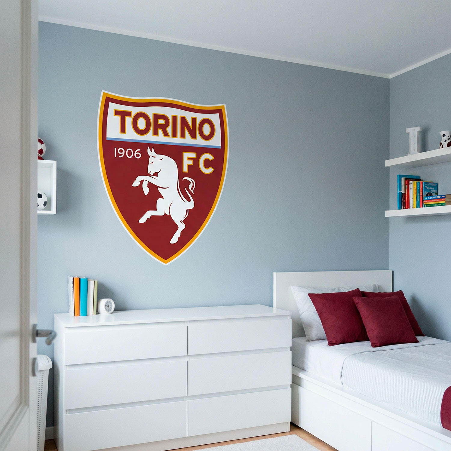 Stickers muraux: Armoiries du Torino FC