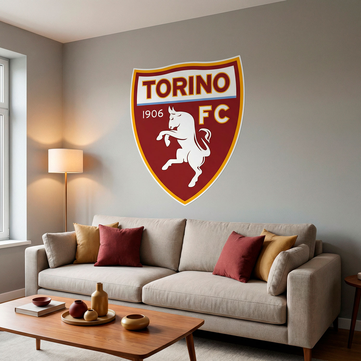 Stickers muraux: Armoiries du Torino FC