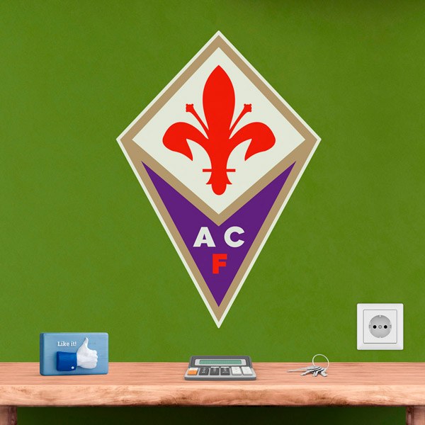 Stickers muraux: Armoiries del ACF Fiorentina 1