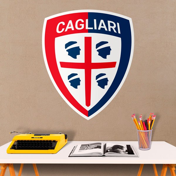 Stickers muraux: Armoiries de Cagliari 1