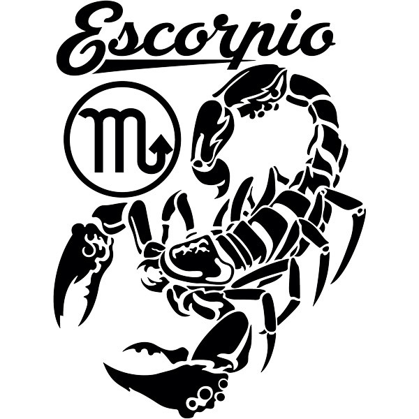 Stickers muraux: zodiaco 30 (Escorpio)