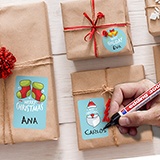 Autocollants: Kit d'étiquettes pour symboles de Noël 3