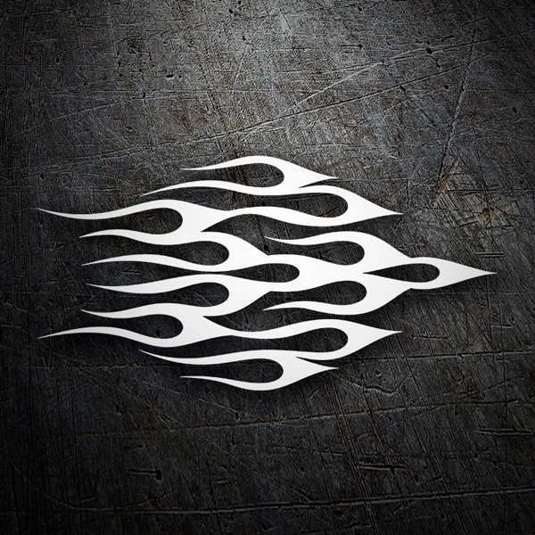 Autocollants: Flammes