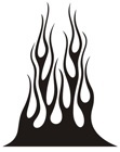 Autocollants: Flames