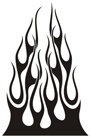 Autocollants: Flames