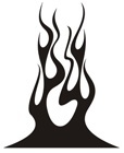 Autocollants: Flames