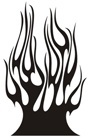 Autocollants: Flames